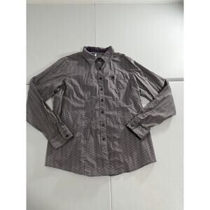 Cinch Western Western Wear Purple Button Up Shirt Size 2XL Women